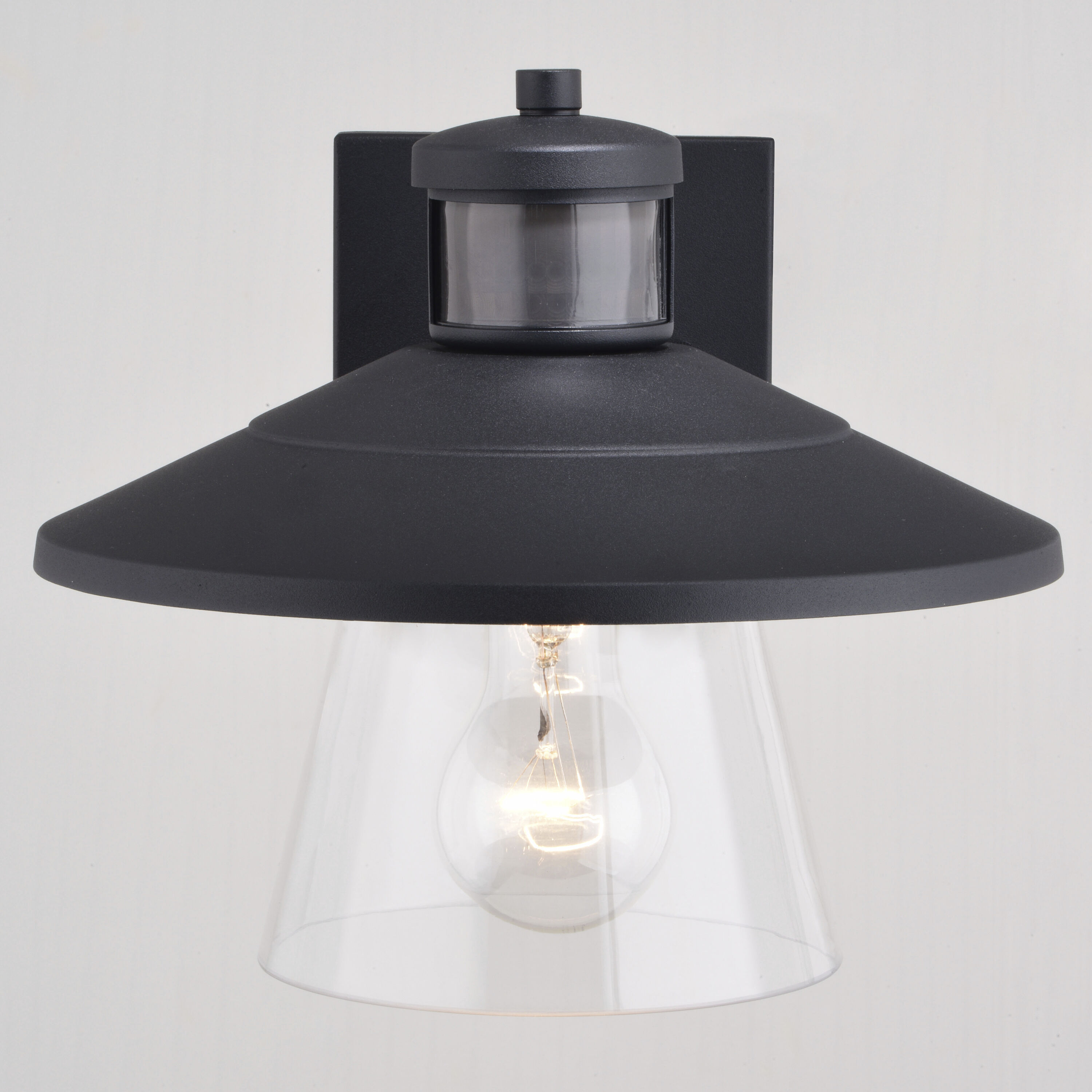 Westport Textured Black Outdoor Motion Sensor