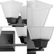 Clifton Heights 3 Light 23 inch Matte Black Bath Vanity Wall Light