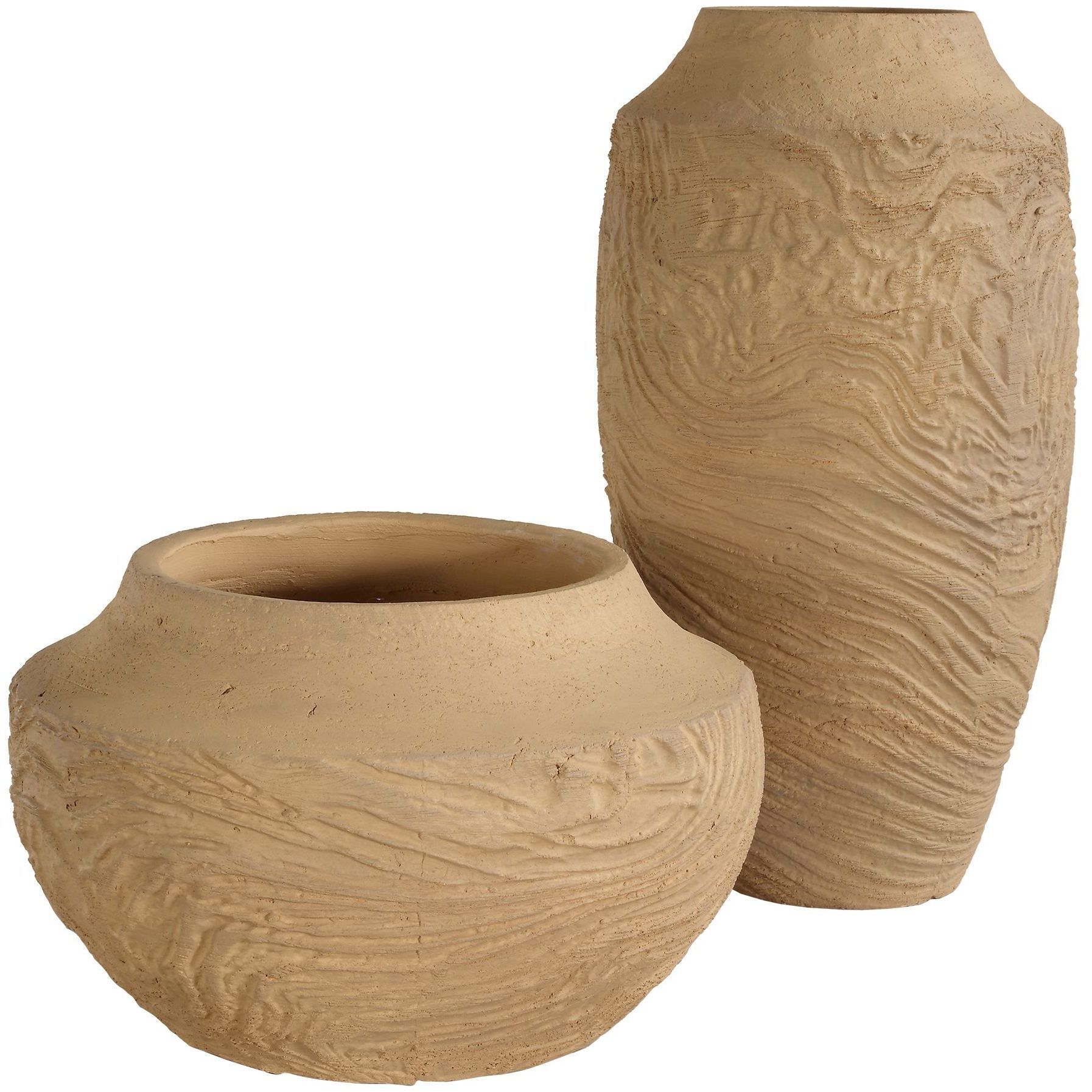 Sandstone Flow 12 X 7 inch Vase