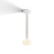 Combi LED 5 inch Matte White Pendant Ceiling Light, Suspension / Flush Mount 2-in-1