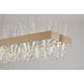 Canada LED 14 inch Gold LED Chandelier Ceiling Light