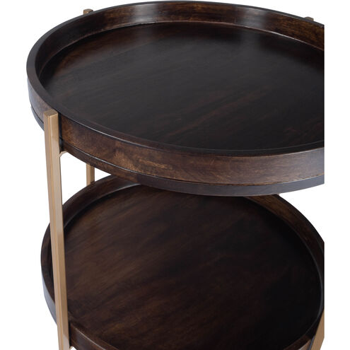 Damirra Wood & Metal End or Side Table