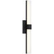 Fentress LED 24 inch Midnight Black Vanity Light Wall Light