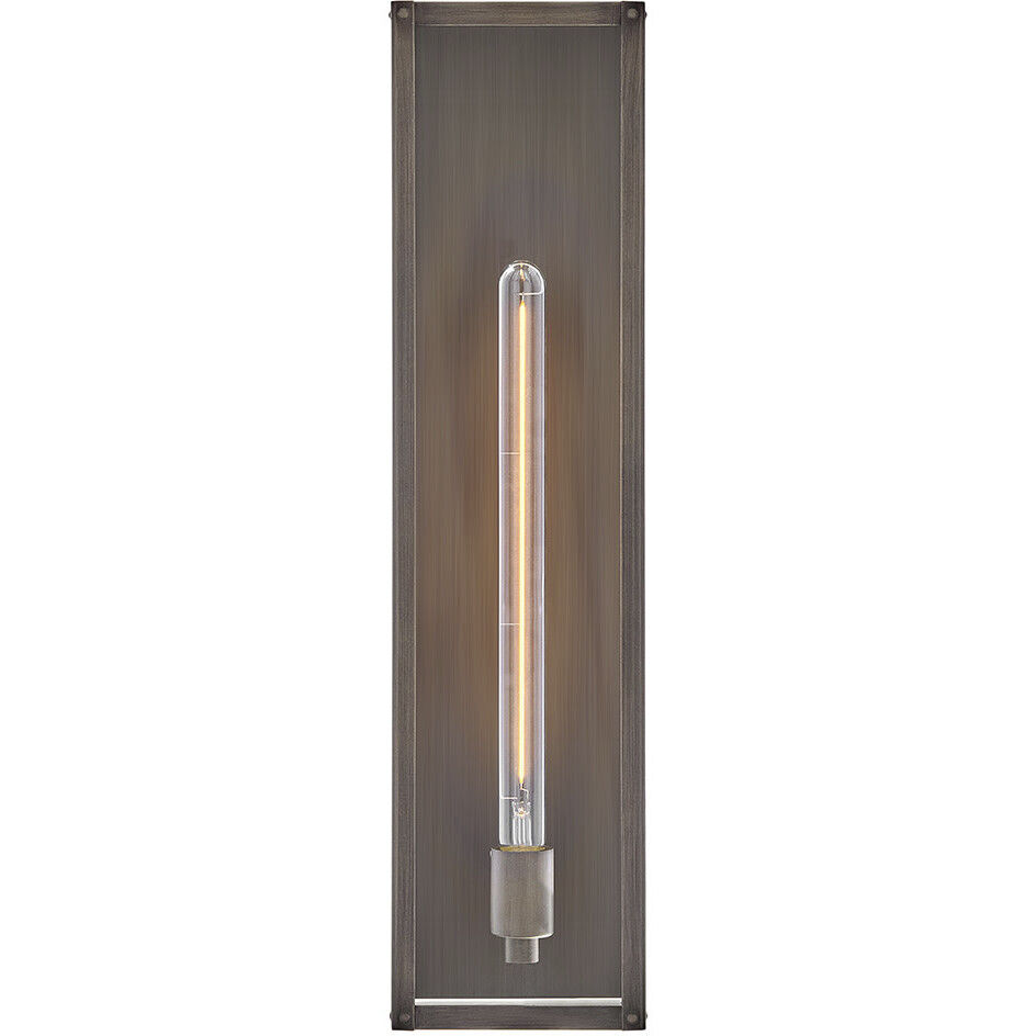 Estate Series Max 1 Light 24 inch Burnished Bronze Outdoor Wall Mount Lantern