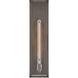 Estate Series Max 1 Light 24 inch Burnished Bronze Outdoor Wall Mount Lantern