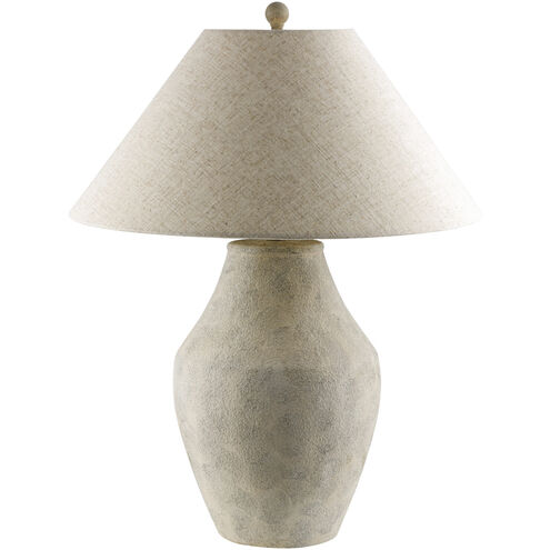 Amaryllis 28 inch 150 watt Beige Accent Table Lamp Portable Light