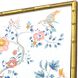Enchanted Blue and Gray and Pink and Orange Framed Art