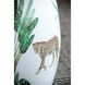 Ceramic Jungle 17.9 inch Multi Color Stool