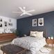 Erling 52 inch Fresh White with Bleached Alder/Fresh White Blades Ceiling Fan