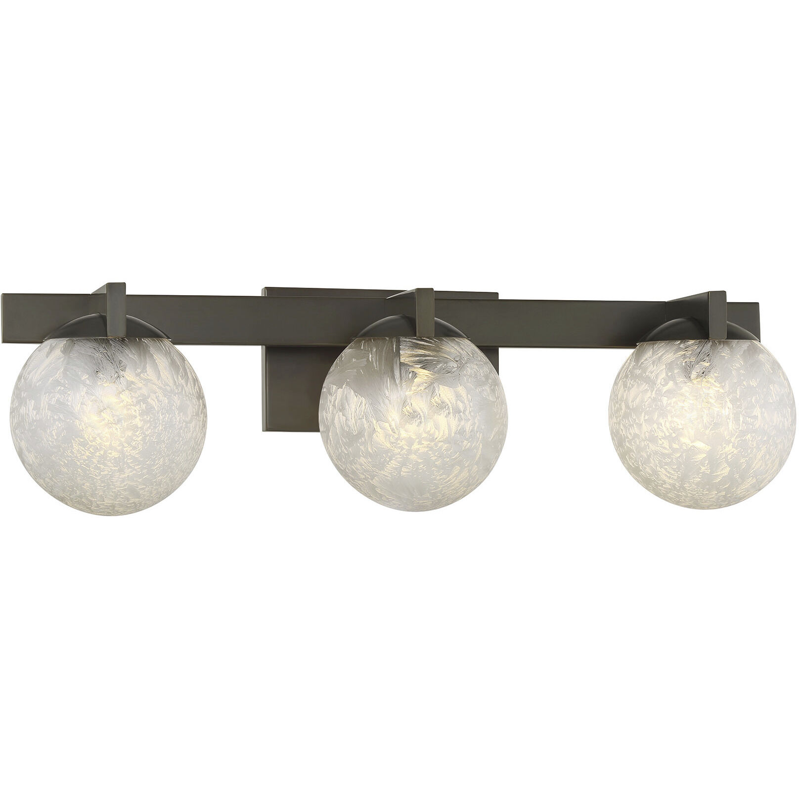 Darien 3 Light 25 inch Mediterranean Bronze Bathroom Vanity Light Wall Light