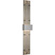 Ursa LED 50.8 inch Coastal Burnished Steel Outdoor Sconce, Double-Large