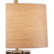 Aarna 26.5 inch 150.00 watt Natural/Black Table Lamp Portable Light