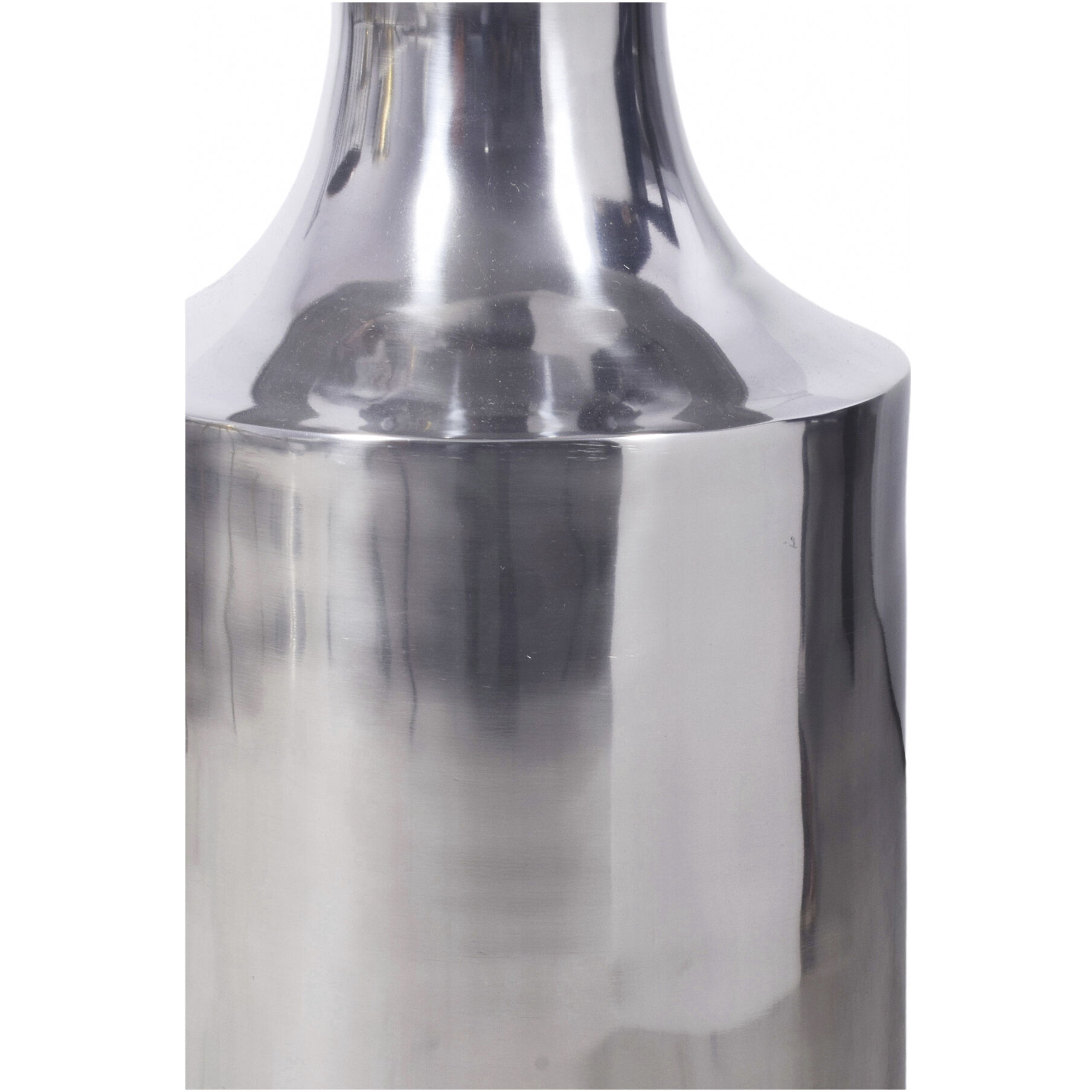 Rassa 21 X 14.5 inch Polished Silver Accent Table