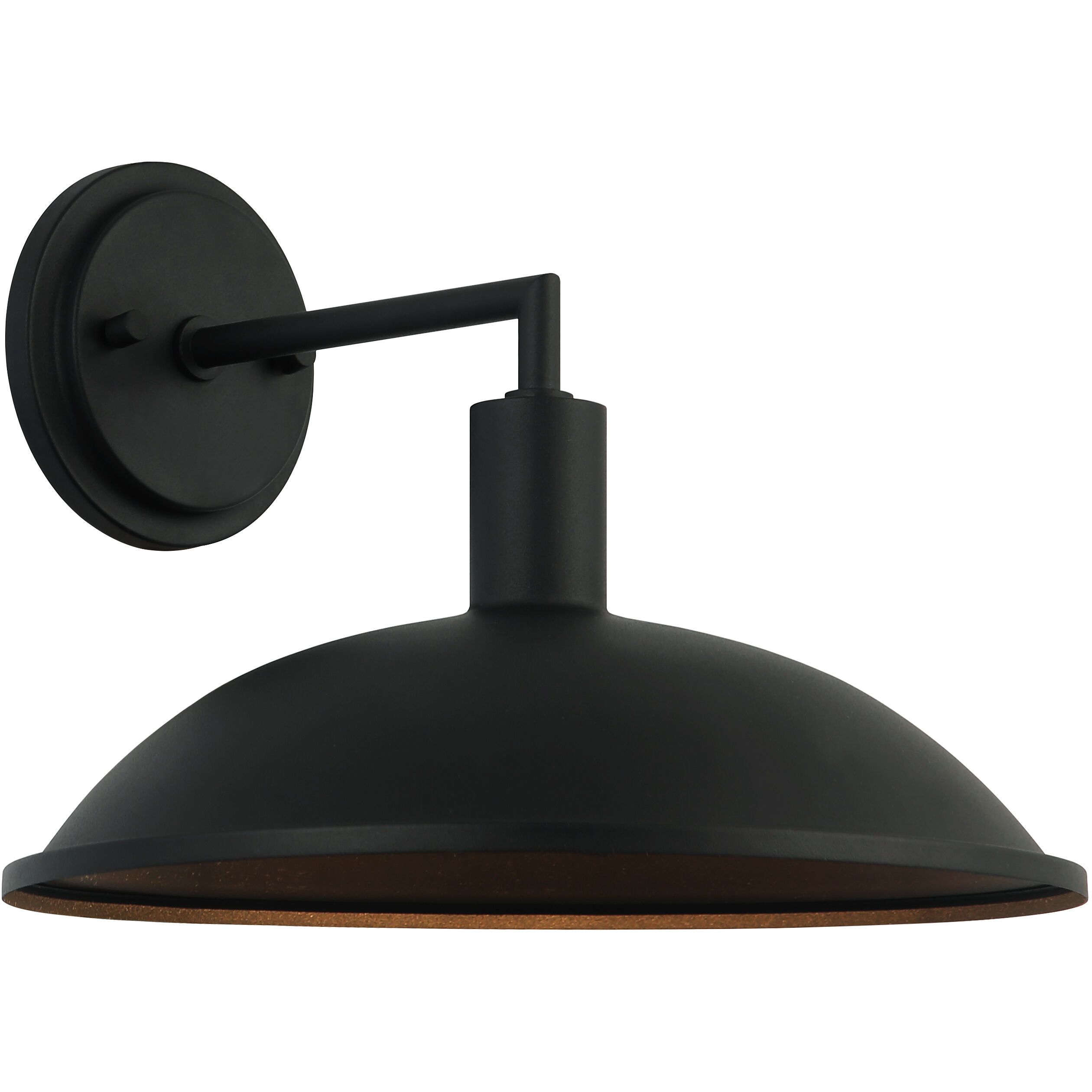 Farmley 1 Light 12 inch Matte Black Wall Sconce Wall Light