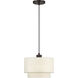 Manorwood 1 Light 12 inch English Bronze Pendant Ceiling Light