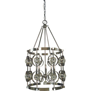 Ephemeris 5 Light 22 inch Polished Nickel Dining Chandelier Ceiling Light