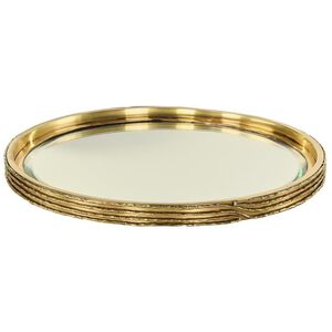 Ringed Brass Tray, Small