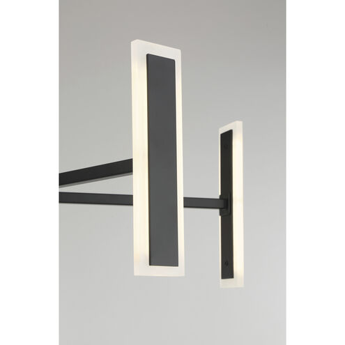 Edge LED 29.25 inch Coal Chandelier Ceiling Light