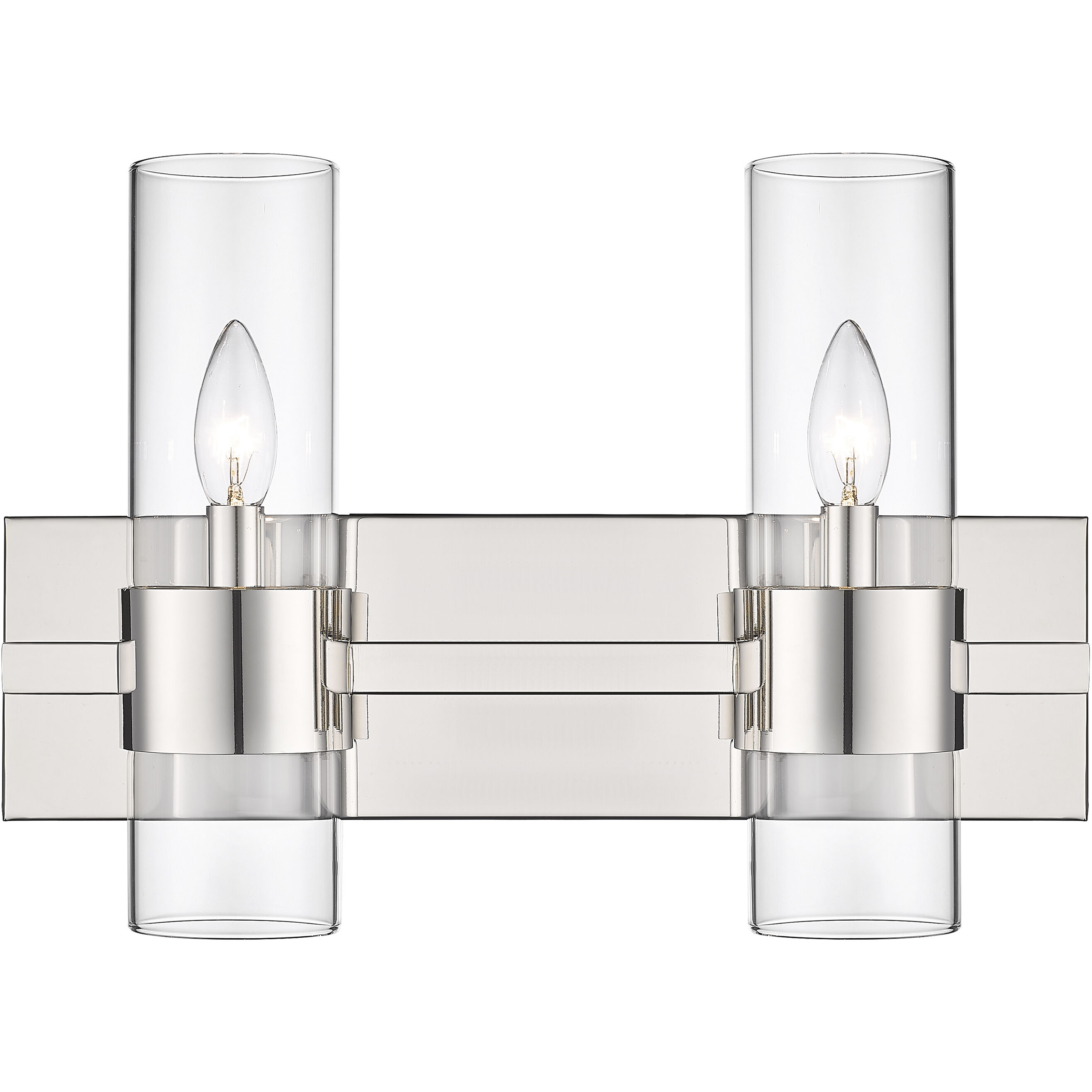 Lawson 2 Light 17 inch Polished Nickel Vanity Wall Light