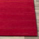 Mystique 114 X 90 inch Burgandy Handmade Rug in 8 x 10, Rectangle