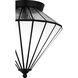 Liam 3 Light 15.25 inch Matte Black Flush Mount Ceiling Light, Medium