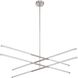 Overture LED 48 inch Polished Nickel Chandelier Ceiling Light