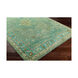 Haven 132 X 96 inch Emerald/Teal/Grass Green/Bright Yellow Rugs, Wool