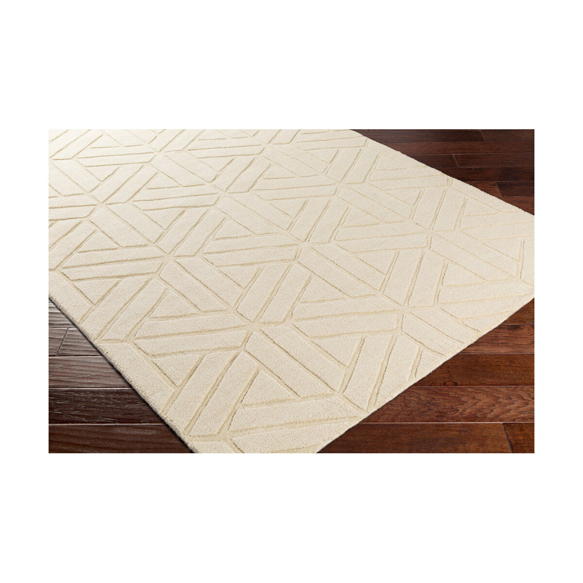 Mystique 96 X 30 inch Neutral Runner, Wool