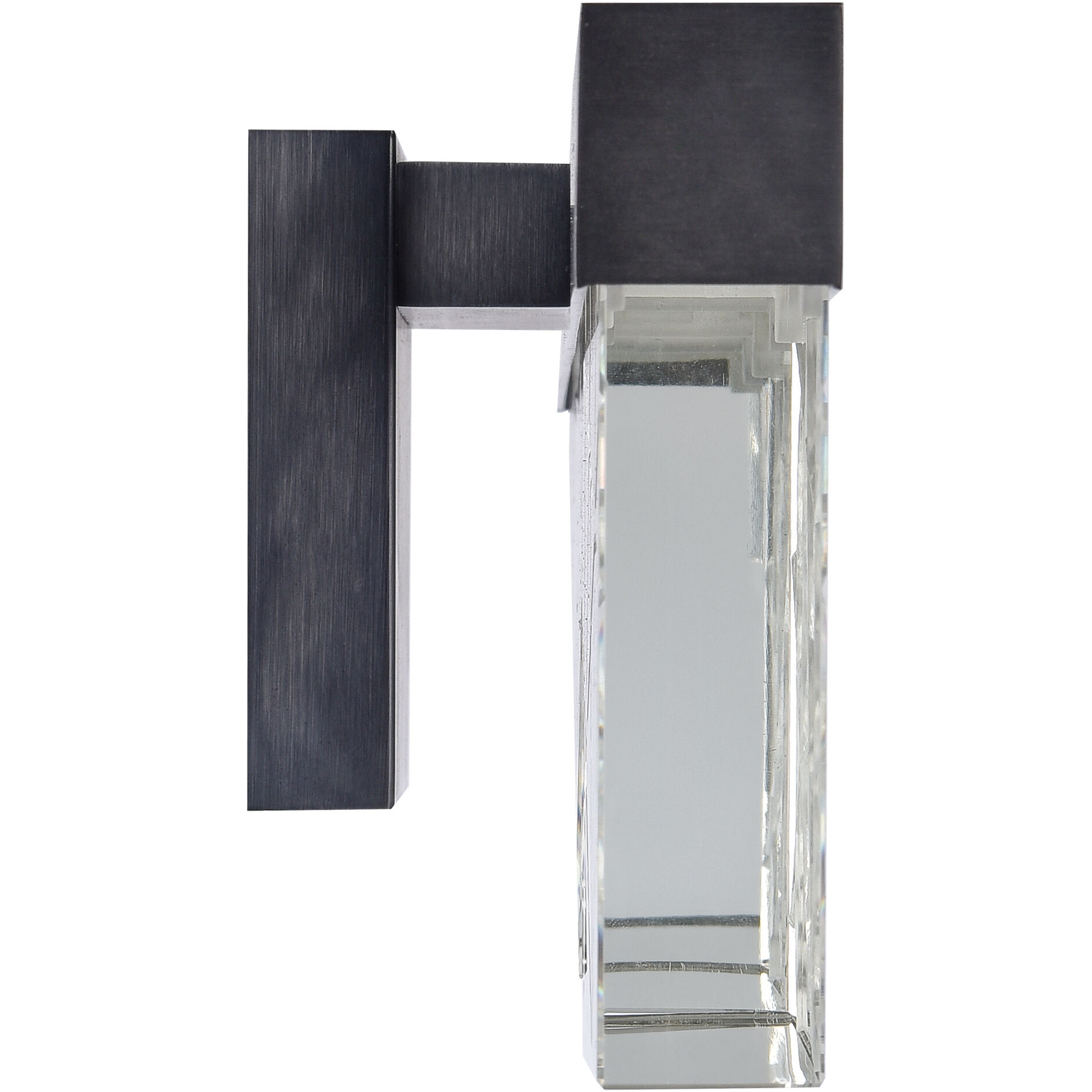 Lucus 1 Light 26 inch Satin Brushed Black Vanity Light Wall Light