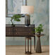 Mosaico 43.25 X 33.25 inch Ebony and Antique Mirror Mirror