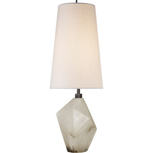 Kelly Wearstler Halcyon 25 inch 75.00 watt Alabaster Table Lamp Portable Light in Linen