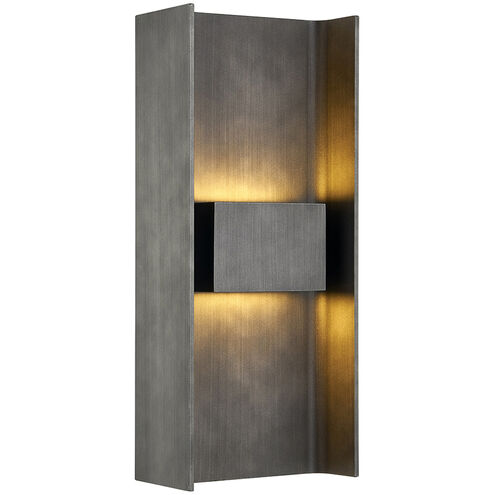 Scotsman 2 Light 17.5 inch Graphite Outdoor Wall Sconce