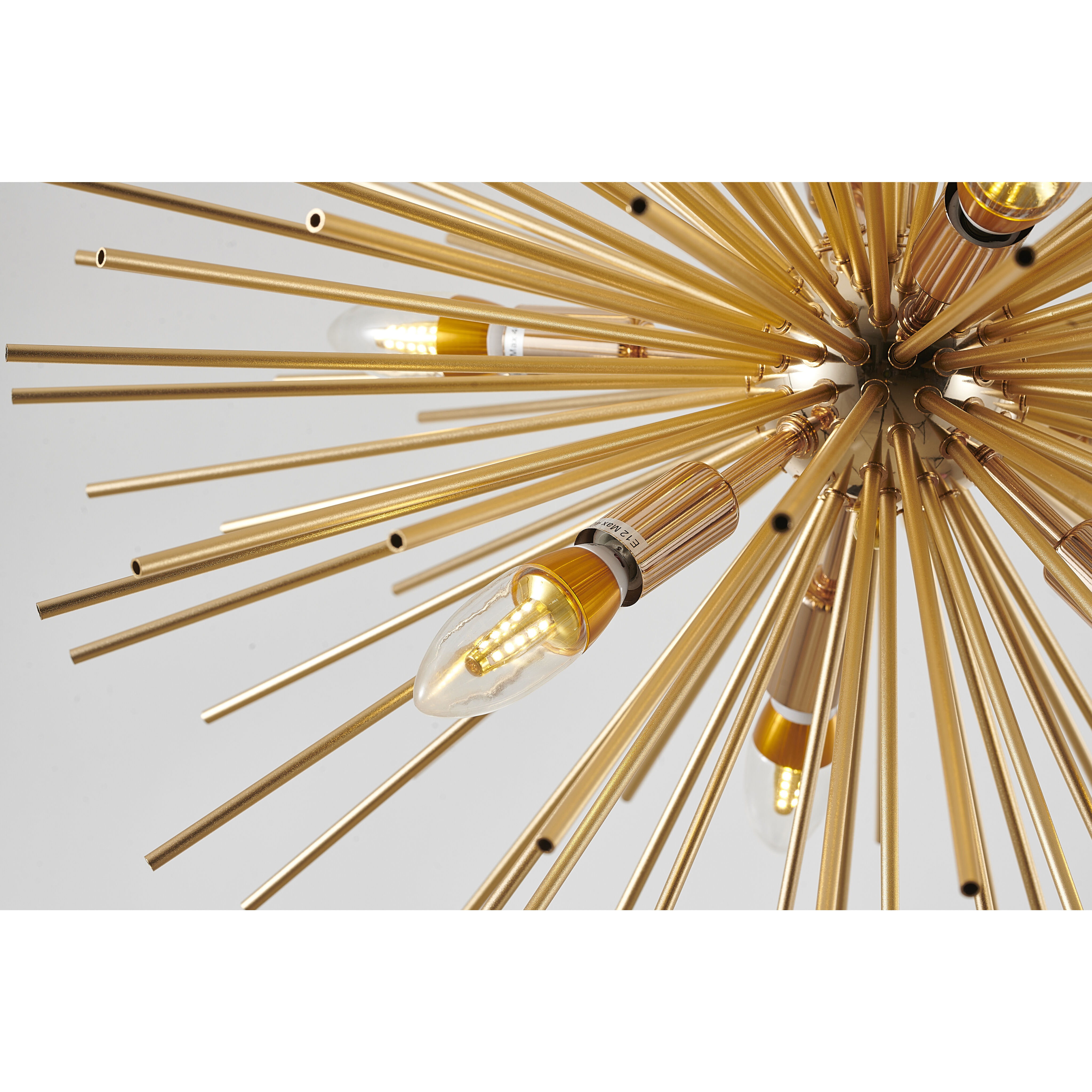 Canada 9 Light 23.6 inch Gold Chandelier Ceiling Light