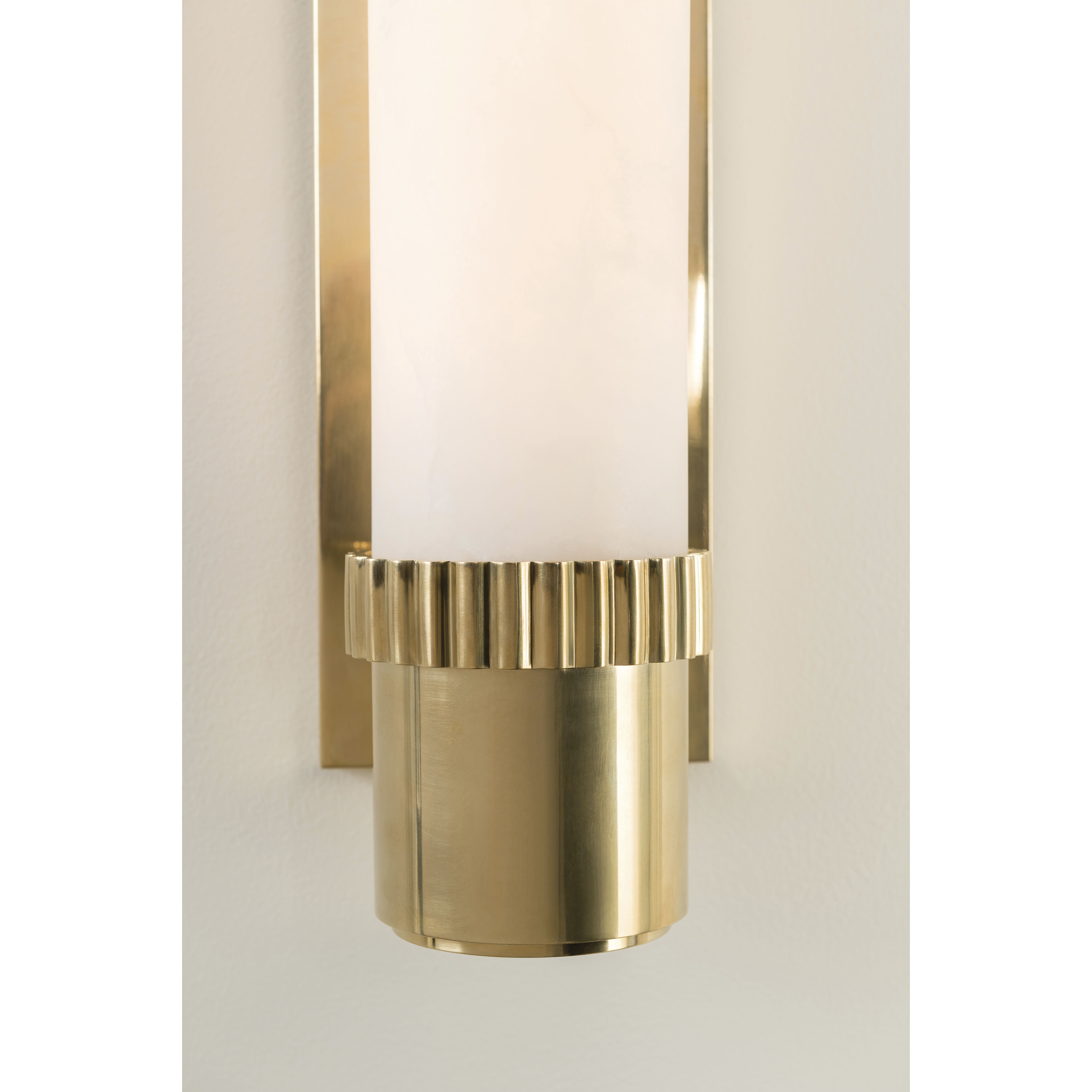 Argon LED 4.25 inch Aged Brass ADA Wall Sconce Wall Light
