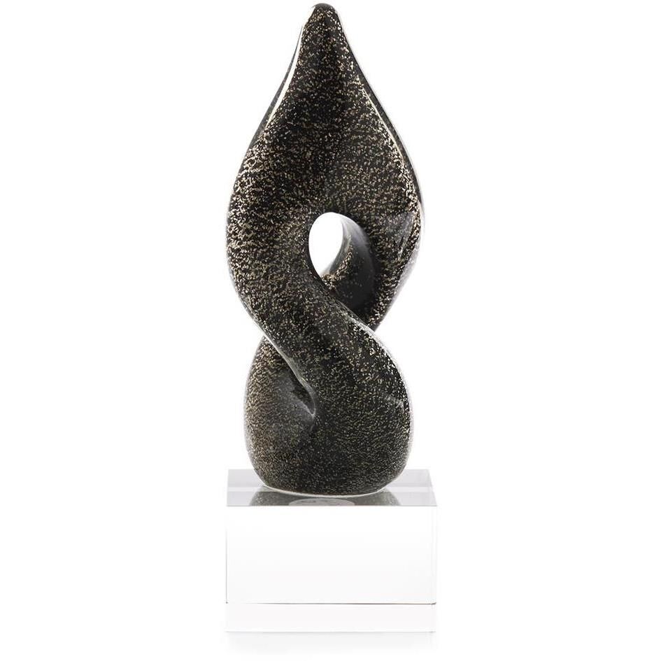 Abstract Twist 9.5 X 3.5 inch Sculpture, Small