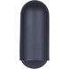 Bergen LED 6.5 inch Black Outdoor Lantern