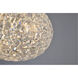 Canada LED 18 inch Chrome Single Pendant Ceiling Light