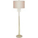 Citrine 68 inch 100 watt Brass Floor Lamp Portable Light