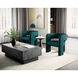 Isidore Meg Teal Lounge Chair