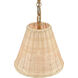 Rydell 1 Light 9 inch Brushed Gold Mini Pendant Ceiling Light