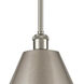 Ballston Cone 1 Light 16 inch Brushed Satin Nickel Pendant Ceiling Light