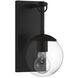 Farmhouse Outdoor Wall Lantern in Black