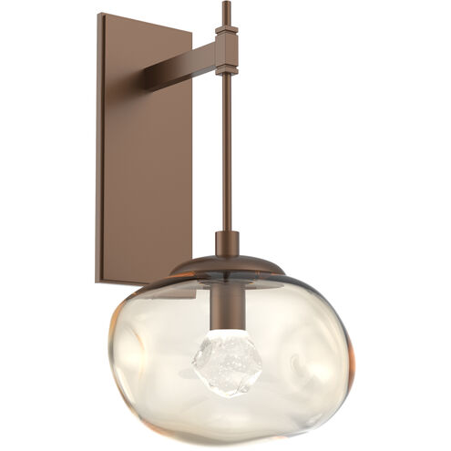 Nova LED LED 10 inch Burnished Bronze Indoor Sconce Wall Light, Tempo Nebula