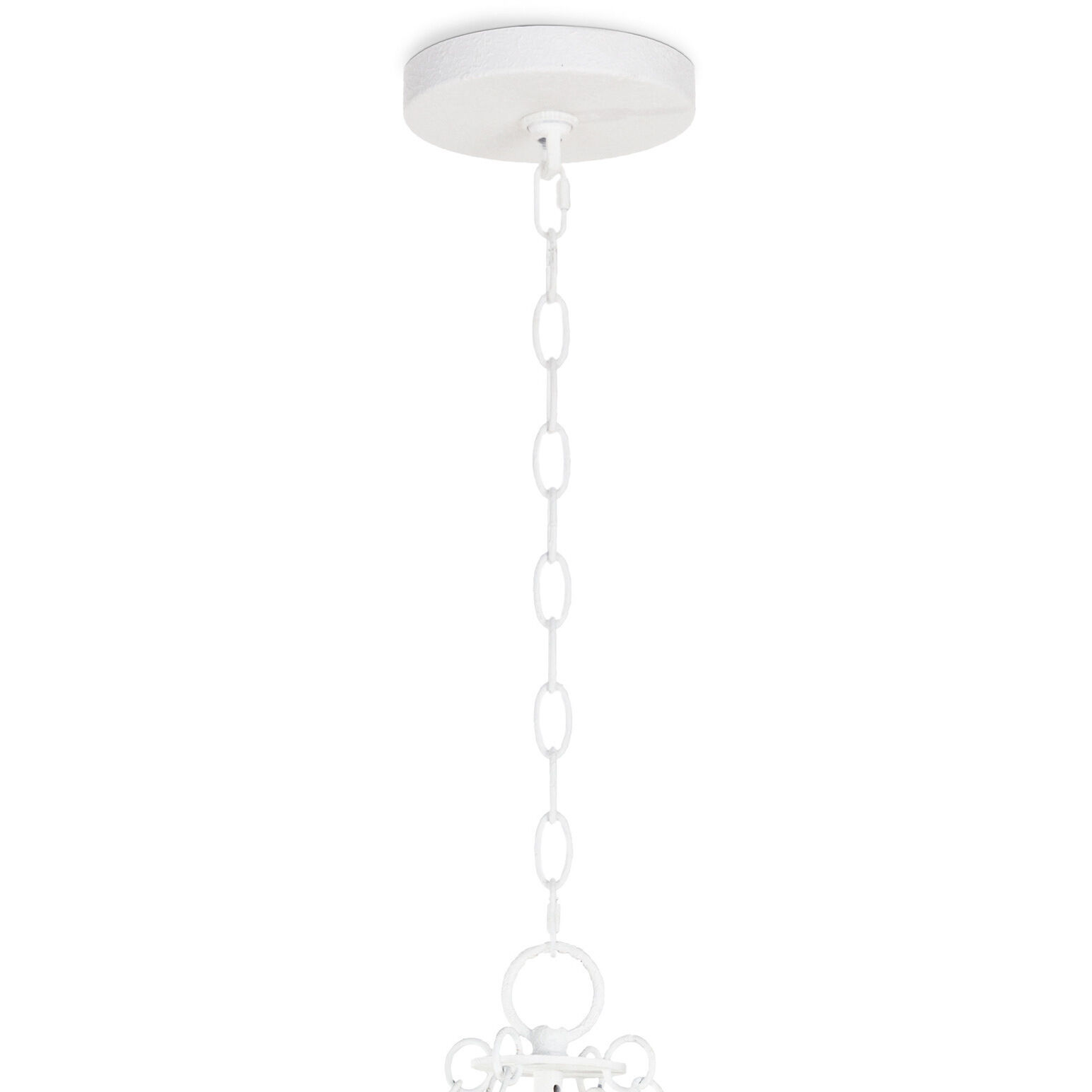 Clam 12 Light 37.5 inch White Chandelier Ceiling Light