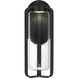 Clover LED 15.5 inch Sand Black Wall Sconce