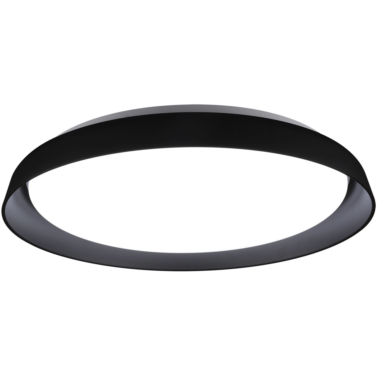 Hampton LED 20.88 inch Black Flush Mount Ceiling Light