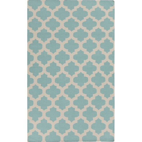 Frontier 156 X 108 inch Teal, Ivory Rug