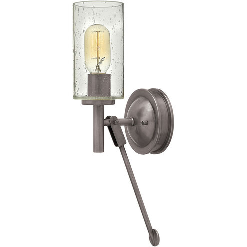 Collier 1 Light 5 inch Antique Nickel Indoor Wall Sconce Wall Light