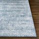 Contempo 35 X 24 inch Blue Rug in 2 x 3, Rectangle