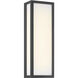 Marlborough LED 18 inch Sand Coal Outdoor Sconce